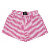 Pink Lulu Mac Striped Boxer Short