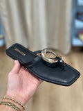 Kori Thong Sandals Black
