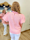 Peach Perfect Blouse