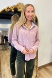 Dylan Cozy Boyfriend Shirt Pink