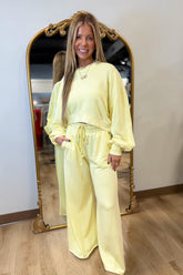 Winters Sunshine Cropped Set