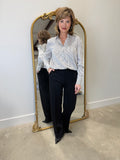 Cambridge Stripe Blouse Cream/Black