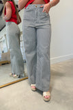 Dear John Bristol Wide Leg Stripe Jean