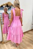 Summer Day Dress Pink
