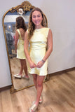 Lemon Luxe Mini Dress