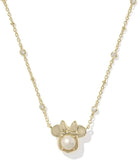Kendra Scott x Disney Minnie Mouse Short Pendant Necklace Pearl