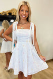 Dainty Daisy Dress White