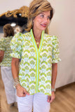 Chartreuse Chapter Blouse