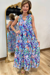 Mudpie Magnolia Maxi Dress Multi