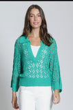 APNY Leafy Polo Knot Emerald