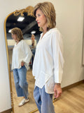 Renuar Woven Blouse Cream