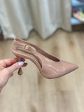 Jolie Sling Back Heel Mocha