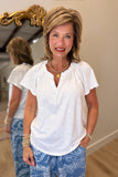 Dylan Jolie Tee White