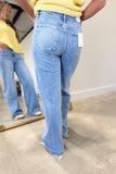 Flying Monkey High Rise Wide Leg Jean Warmly