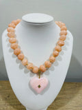 Heart Beaded Necklace Various