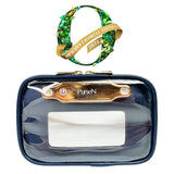 PurseN Littmini Lighted Mirror Case Navy Pearl