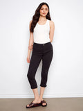 Charlie B Slim Leg Pant Black
