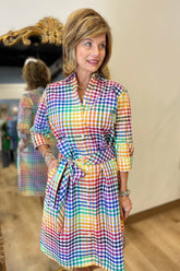 Foxcroft Rocca Plaid Dress