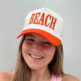 Lulu Mac Beach Hat Orange