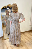 Running Free Leopard Midi Dress