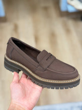 Toms Cara Loafers Oak Brown Leather