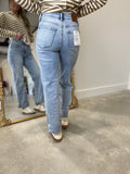 Hidden Ella Classic Straight Jean Medium Light