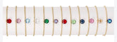 E Newton Classic Gold 3mm Reflection Bracelet