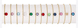 E Newton Classic Gold 3mm Reflection Bracelet