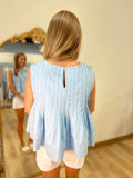 Days in Denim Tie Top
