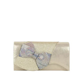 Rhinstone Bow Clutch Various