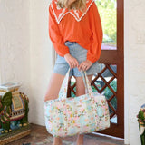 Laura Park Quilted Signature Duffle Bag Brooks Avenue