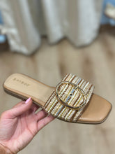 View Slide Sandal Tan Multi