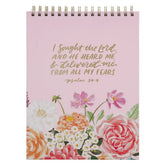 Wirebound Notepad I Sought the Lord Ps. 34: