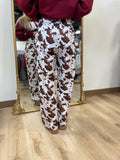 Lulu Mac Cow Print Pants