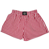 Lulu Mac Red Gingham Boxer Short