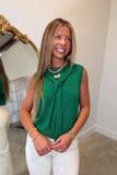 Meadow Tie Over Sweater Tank Green
