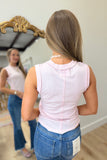 Dear John Zo Sleeveless Tee Pale Pink