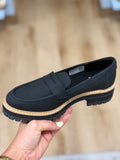 Toms Cara Loafers Black Leather