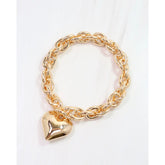 Caroline Hill Mayson Heart Bracelet