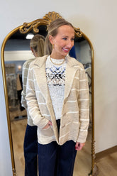 Renuar Knit Jacket Heather Oat