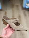 Corkys Oh Bow She Didn't Camel Faux Suede
