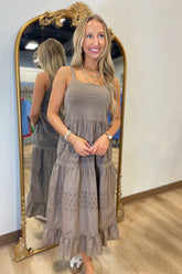 Dylan Victoria Dress Brown