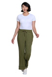 Multiples Drawstring Waist Pants Olive