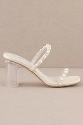The Mae Strappy Pearl Heal Beige