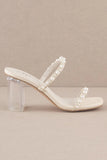The Mae Strappy Pearl Heal Beige