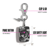 Mini Personal Alarm | Grey Camo