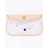 Avery Bag Chain Royal Blue White