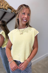 Bright Side Sweater Yellow
