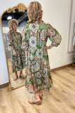 Umgee Olive Mix Dress