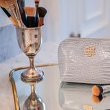 Caroline Hill Ibiza Small Pouch Blue EC